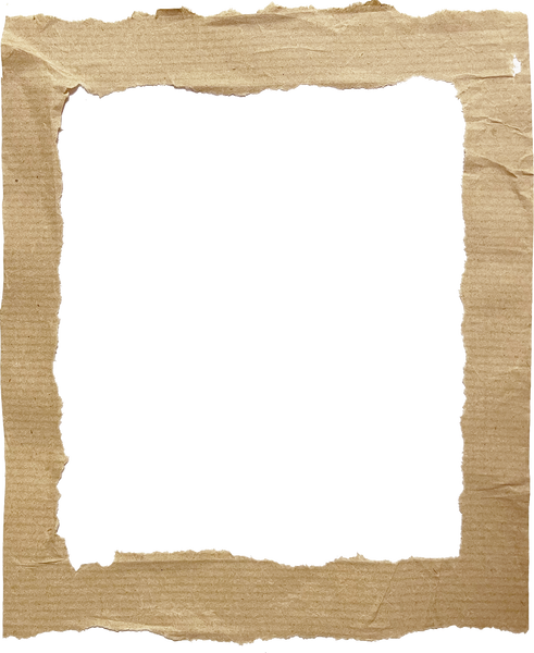 Rectangle Ripped Paper Style Frame