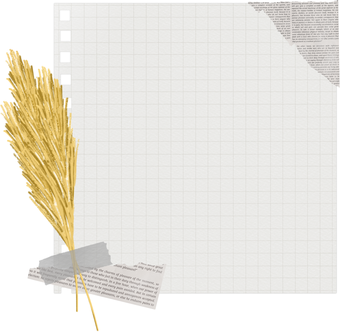 Aesthetic Note Paper